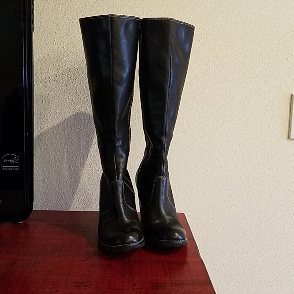 Leather Upper Boots - image 2